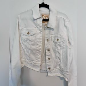 White Denim Jacket